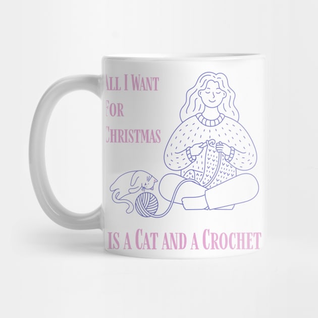 All I want for Christmas is a Cat and a Crochet by Coldhand34